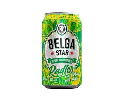 Cerveza belga star con limon